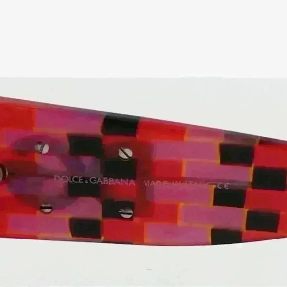 Dolce and Gabbana women’s designer luxury sunglasses. Marbleized colors. COA Inc - Picture 5 of 10